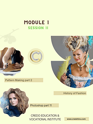 Fashion Designing -Module 1 Session 11