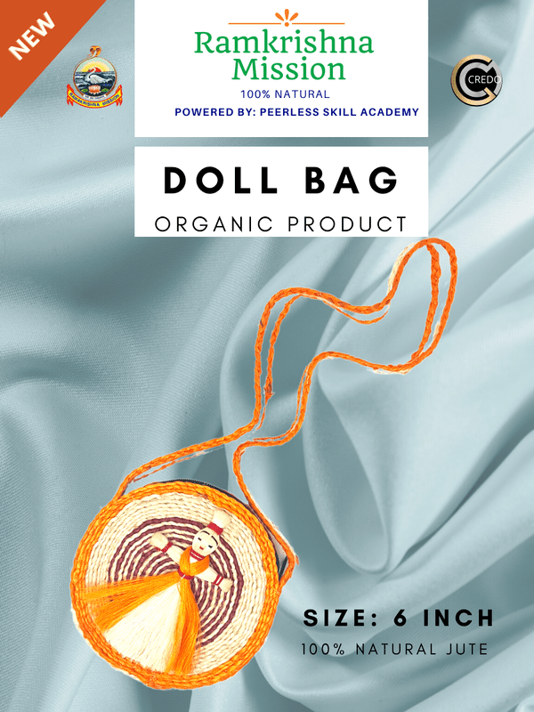Jute Doll Bag (6 Inch) Jute Doll Bag (6 Inch)