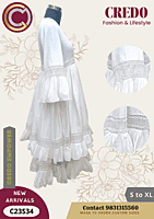 white chanderi silk embroidered dress white chanderi silk embroidered dress