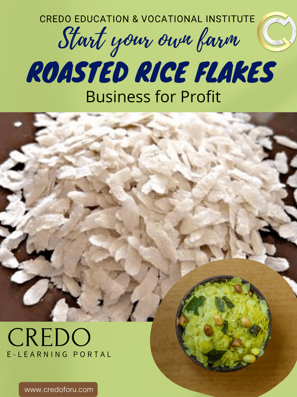 MSME: ROASTED RICE FLAKES