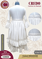 white chanderi silk embroidered dress white chanderi silk embroidered dress