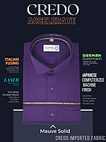 Mauve Regular Fit Formal Shirt