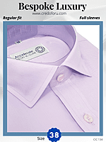 Light Mauve Formal Shirt