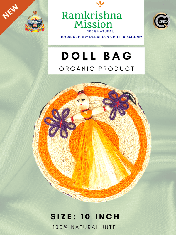 Jute Doll Bag (10 Inch)