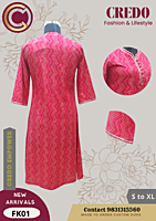 Cotton Pink Kurti