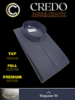 Arvind Fabric Grey Formal Shirt