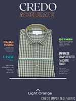 Green black checked full sleeves shirt