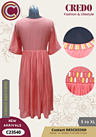 Muslin orange dress Muslin orange dress