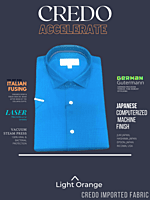 Men blue half sleeves formal shirt