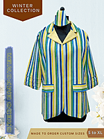 CREDO Stripe Printed Tailored Jacket CREDO Stripe Printed Tailored Jacket