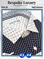 Arvind Fabric Multi Colour Printed Casual Half Sleeve Shirt(608)