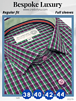 Arvind Fabric Light Brown Formal Shirt