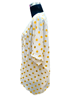 women's polka dot stylish  top