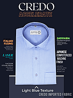 Light Blue & White Formal Shirt