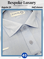 Raymond Light Sky Blue Formal Shirt Raymond Light Sky Blue Formal Shirt