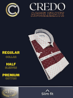 Arvind Fabric Maroon Printed Half Sleeve Shirt(613) Arvind Fabric Maroon Printed Half Sleeve Shirt(613)