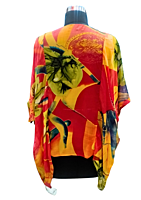 women's multi color kaftan