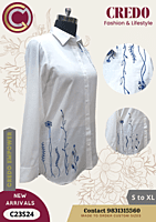 White Embroidered shirt