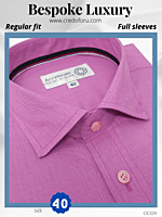 Light Magenta Formal Shirt