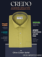 Olive Green Formal Shirt