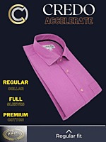 Light Magenta Formal Shirt
