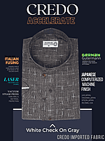 White & Grey Check Kurta White & Grey Check Kurta