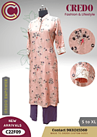 Salmon Kurti (C22-F09)