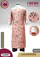 Salmon Kurti (C22-F09)