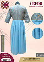 SKY BLUE KURTIS (C22-F18)