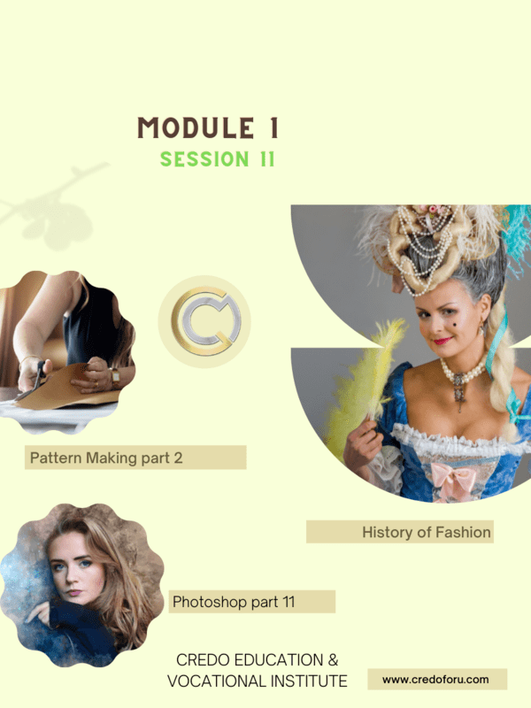 Fashion Designing -Module 1 Session 11