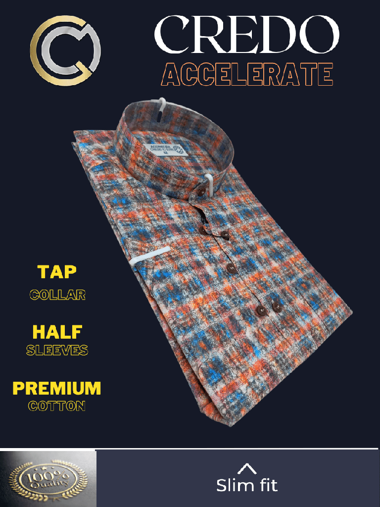 Credo Improted Half Sleeves Multi Colour Printed Kurta(628)_2.jpg