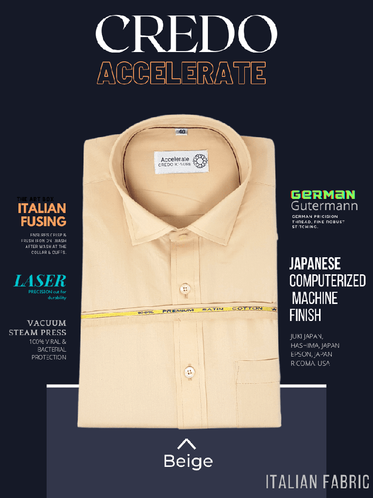 Italian Beige Full Sleeve Formal Shirt_1.jpg