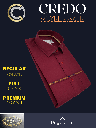 Italian fabric Maroon Formal Shirt_2.jpg