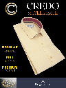 Mafatlal Fabric Beige Formal Shirt_2.jpg