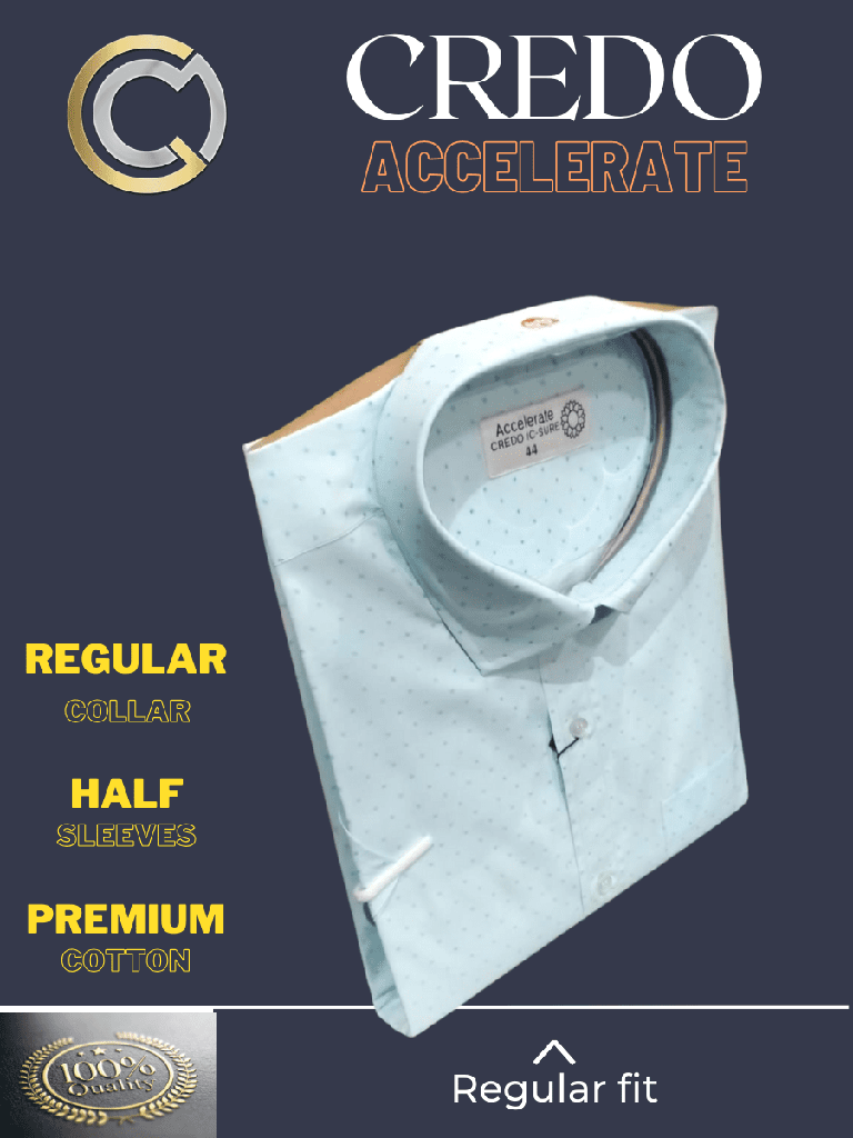 Light sky half sleeves formal shirt_2.jpg