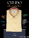 Mafatlal Fabric Beige Formal Shirt_1.jpg