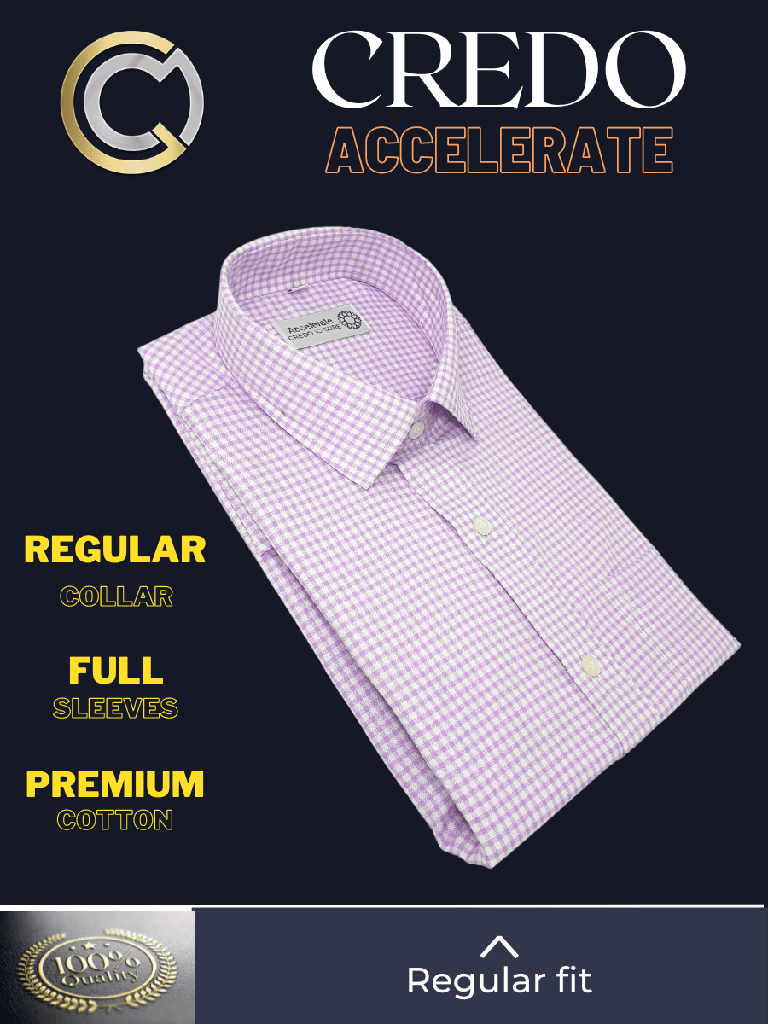 Mauve Check Full Sleeve Formal Shirt_2.jpg