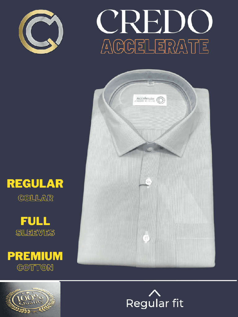 Men light grey full sleeves formal shirt_2.jpg
