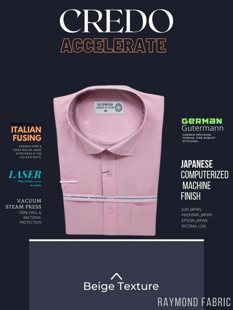 Men half sleeves pink color formal shirt_1.jpg