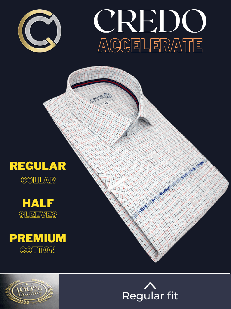 Multicolor Check White Formal Shirt_2.jpg
