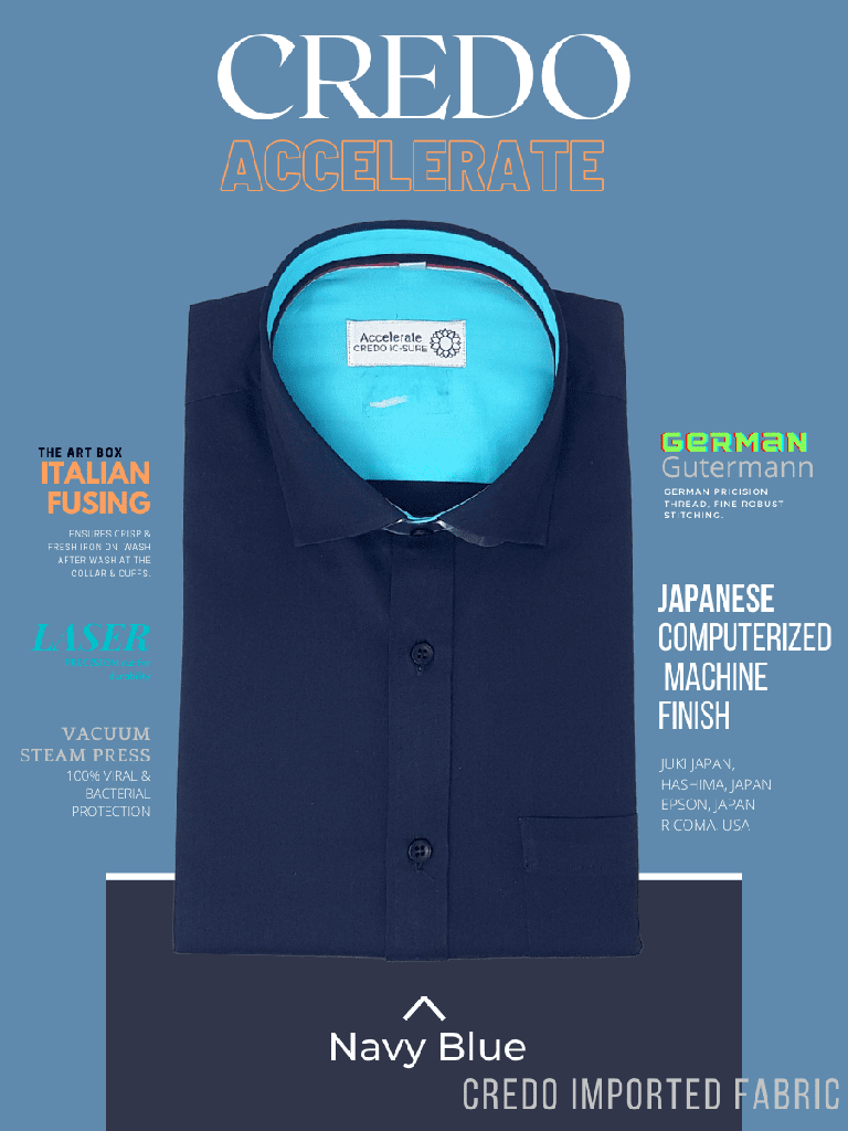 Navy Full Sleeve Formal Shirt_1.jpg