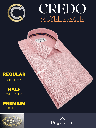 Pink Texture Half Sleeves Formal Shirt_2.jpg