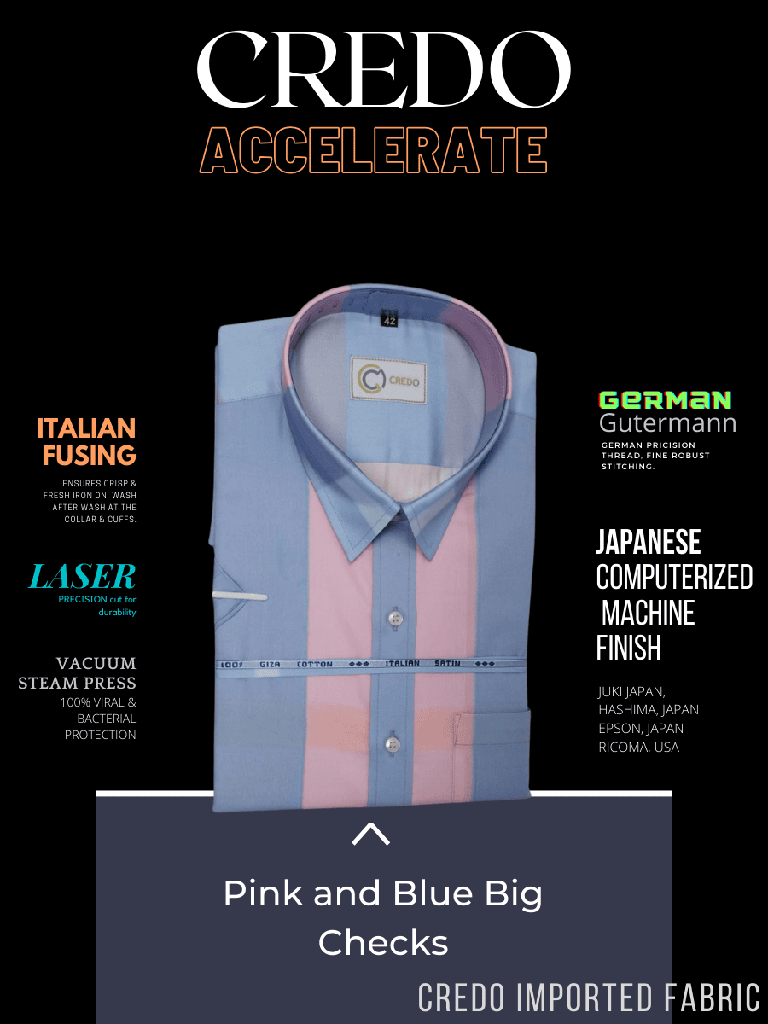 Pink and light blue color block shirt (865)_1.jpg