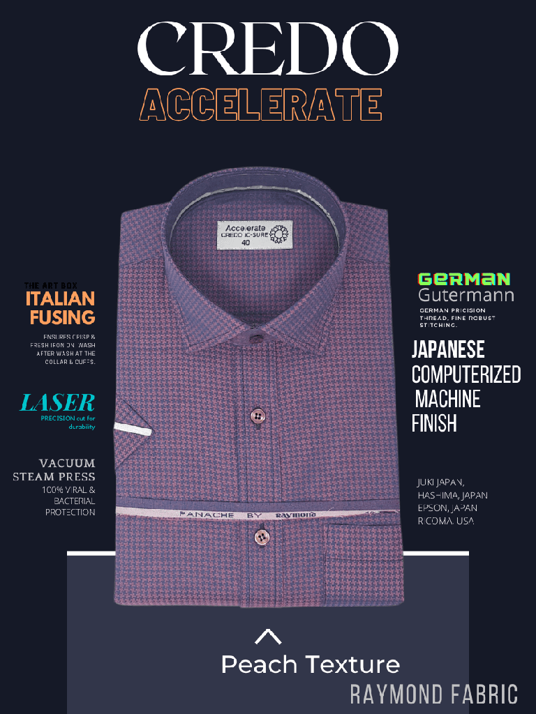 Raymond Fabric Peach Texture Formal Shirt_1.jpg