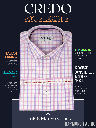 Raymond Fabric Pink &amp; Mauve Check Formal Shirt(465)_1.jpg
