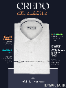 Raymond Fabric White Texture Half Sleeves Formal Shirt_1.jpg