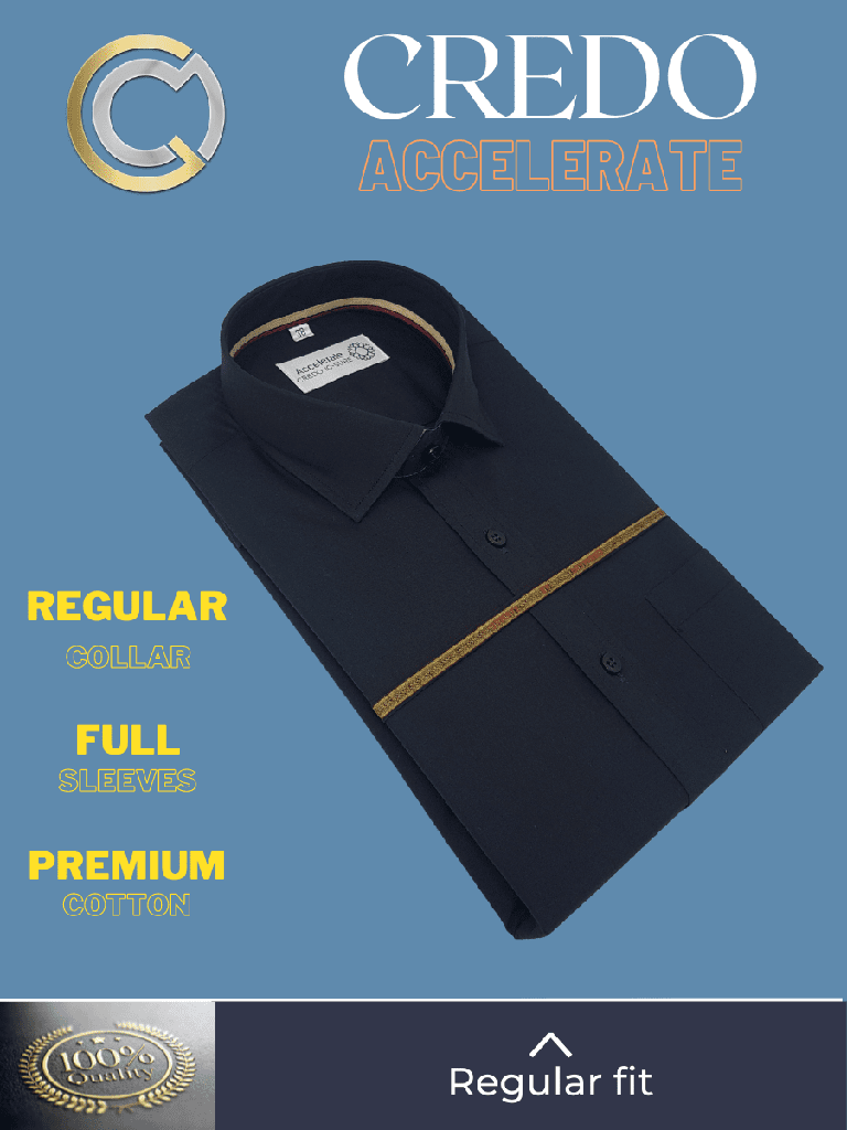 Raymond Fabric Solid Black Formal Shirt_2.jpg