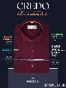 Raymond fabric Maroon Formal Shirt_1.jpg
