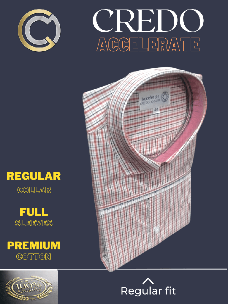 Red black checked full sleeves formal shirt_2.jpg