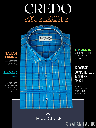 Siyaram Fabric Blue Check Formal Shirt_1.jpg